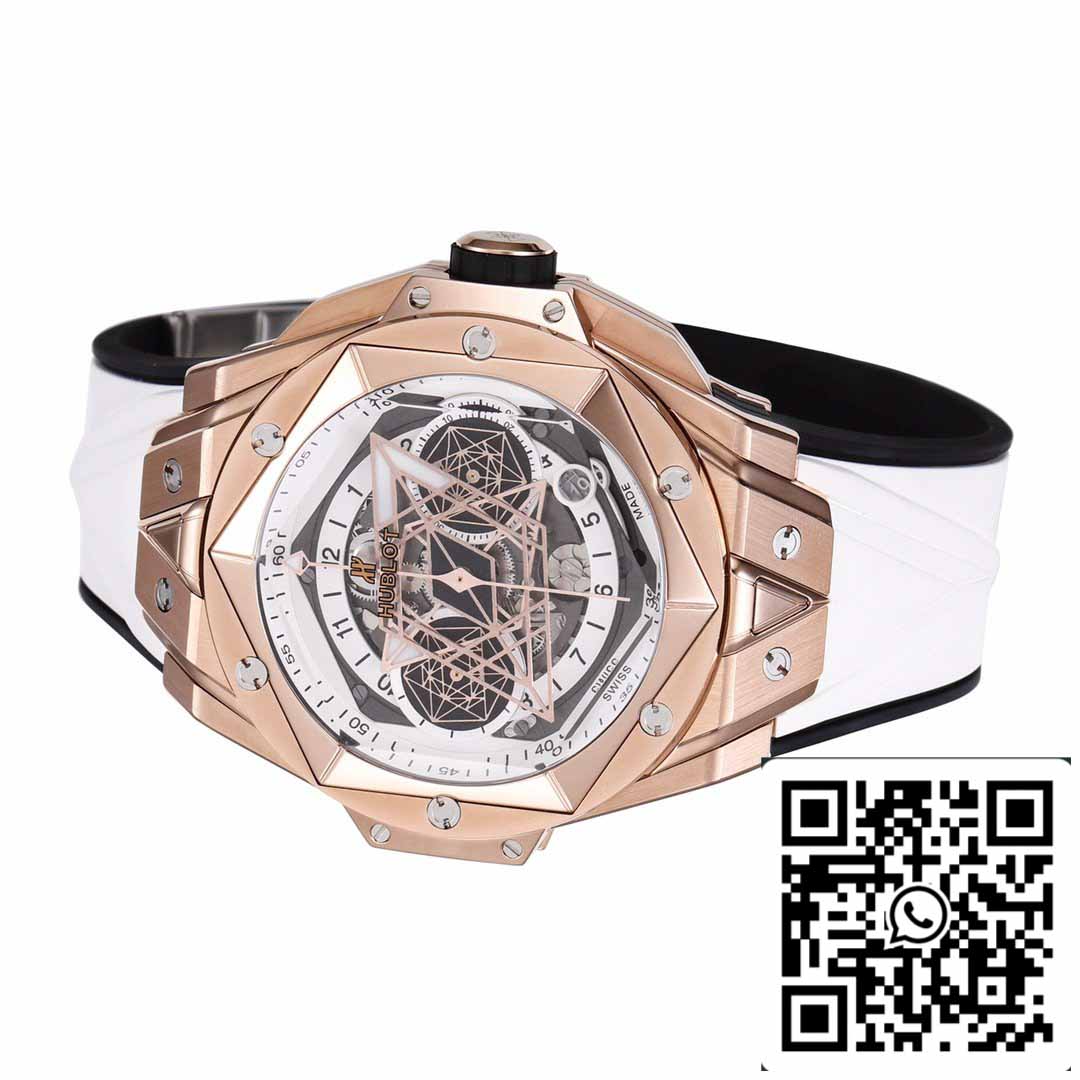 Hublot Big Bang Sang Bleu 418.OX.2001.RX.MXM20 1:1 Meilleure édition BBF Factory Or rose 