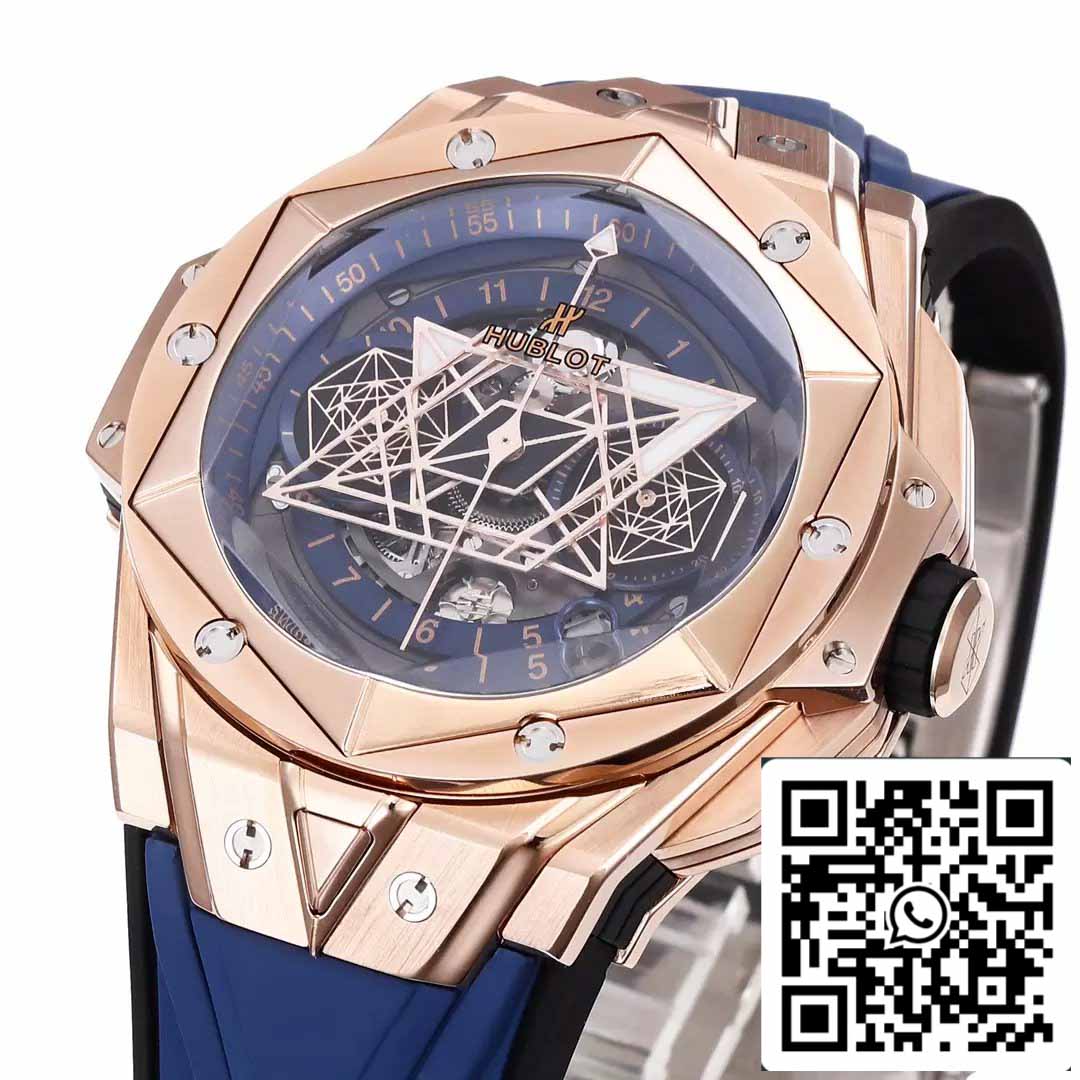 Hublot Big Bang Sang Bleu 418.OX.5108.RX.MXM20 1:1 Meilleure édition BBF Factory Blue Strap 