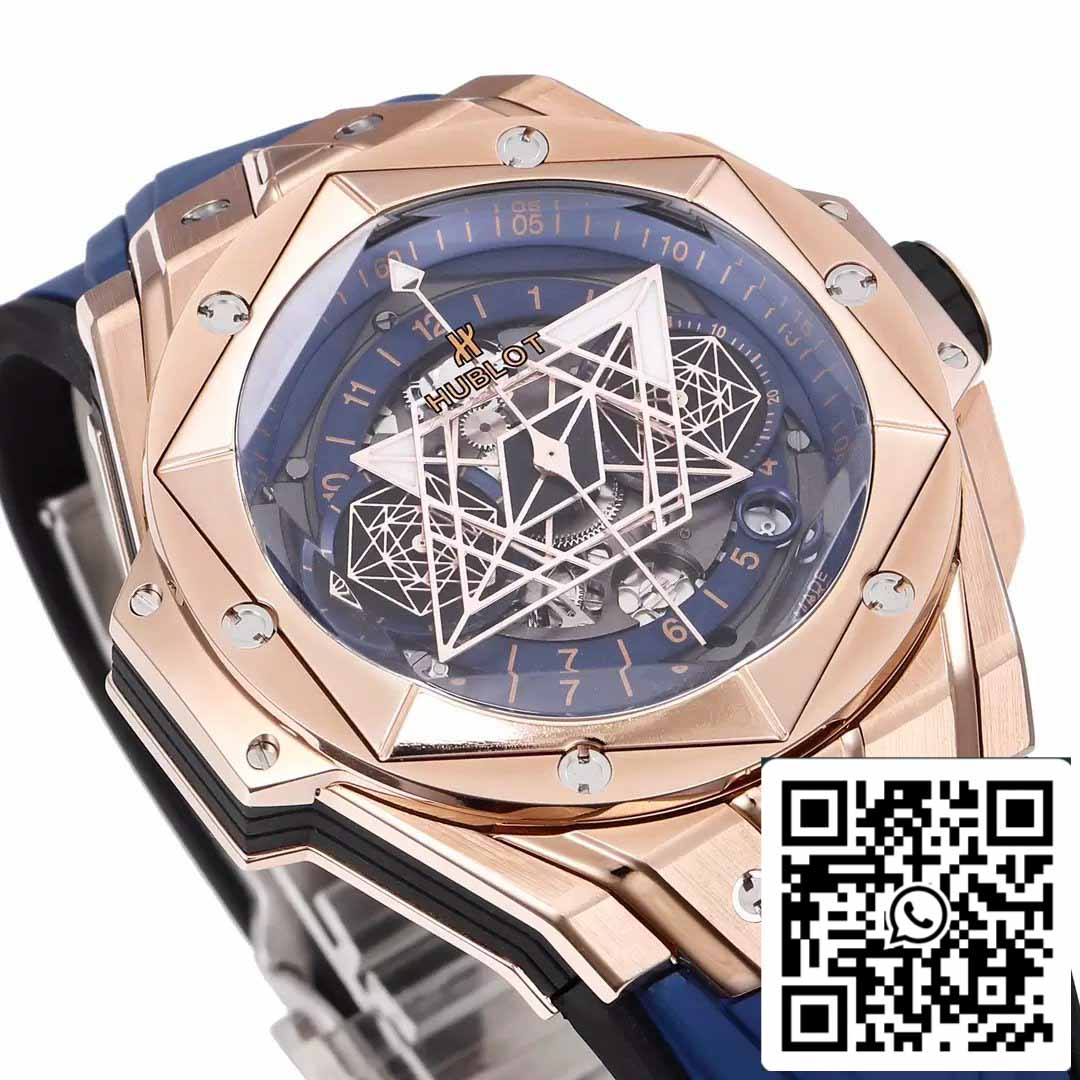 Hublot Big Bang Sang Bleu 418.OX.5108.RX.MXM20 1:1 Meilleure édition BBF Factory Blue Strap 