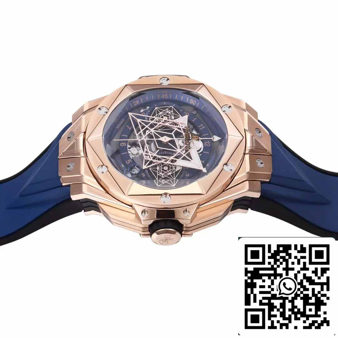 Hublot Big Bang Sang Bleu 418.OX.5108.RX.MXM20 1:1 Meilleure édition BBF Factory Blue Strap 