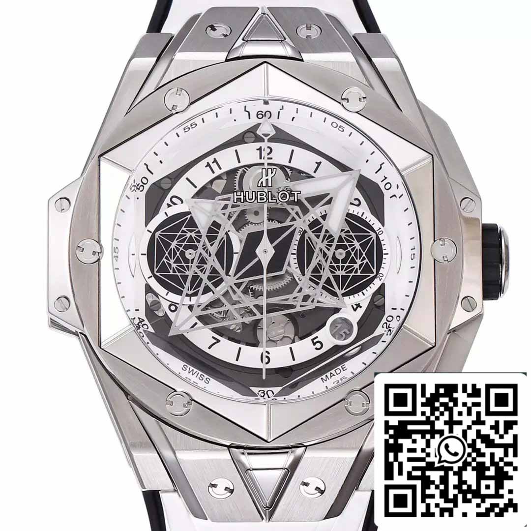 Hublot Big Bang Sang Bleu 418.NX.2001.RX.MXM20 1:1 Meilleure édition BBF Factory Bracelet blanc 