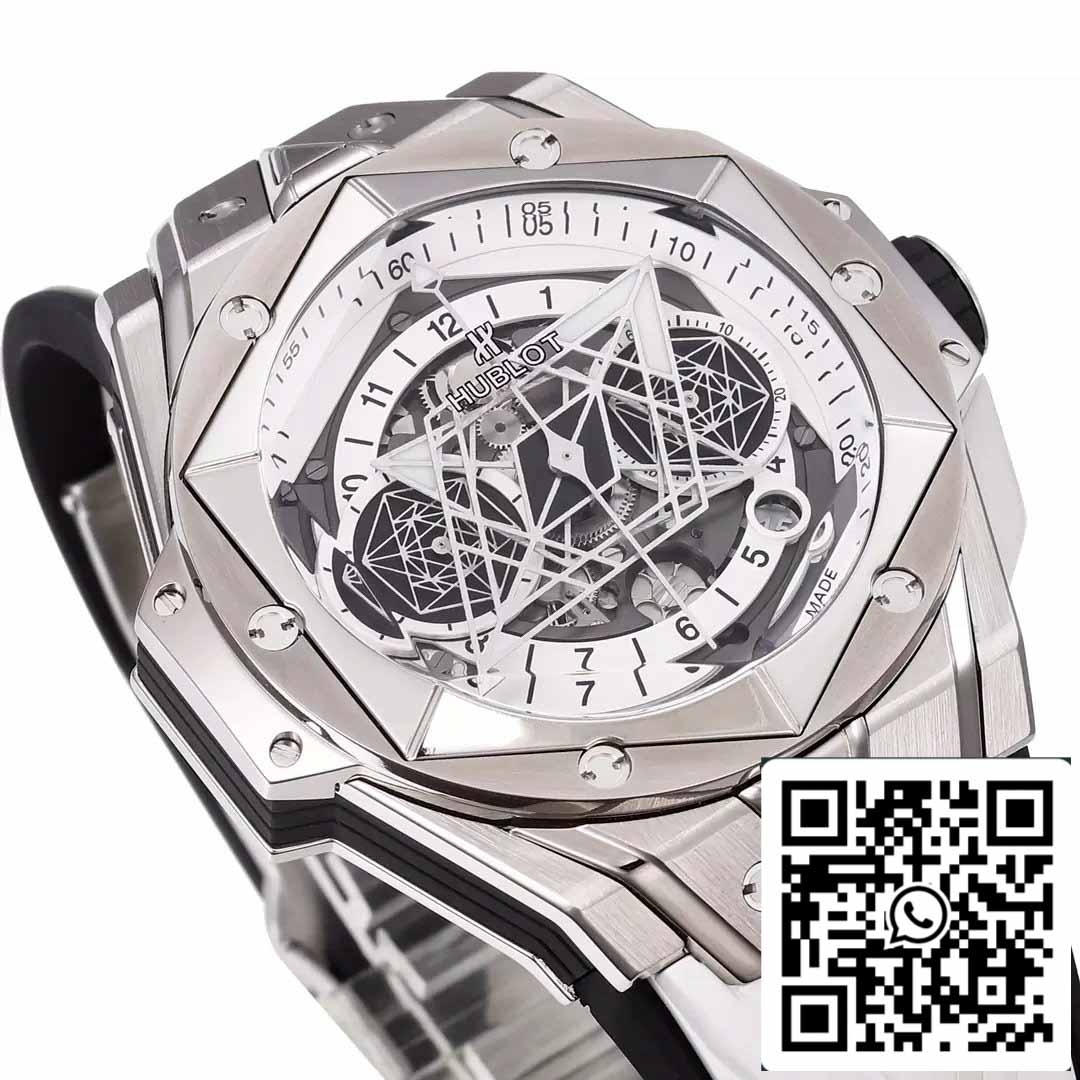 Hublot Big Bang Sang Bleu 418.NX.2001.RX.MXM20 1:1 Meilleure édition BBF Factory Bracelet blanc 