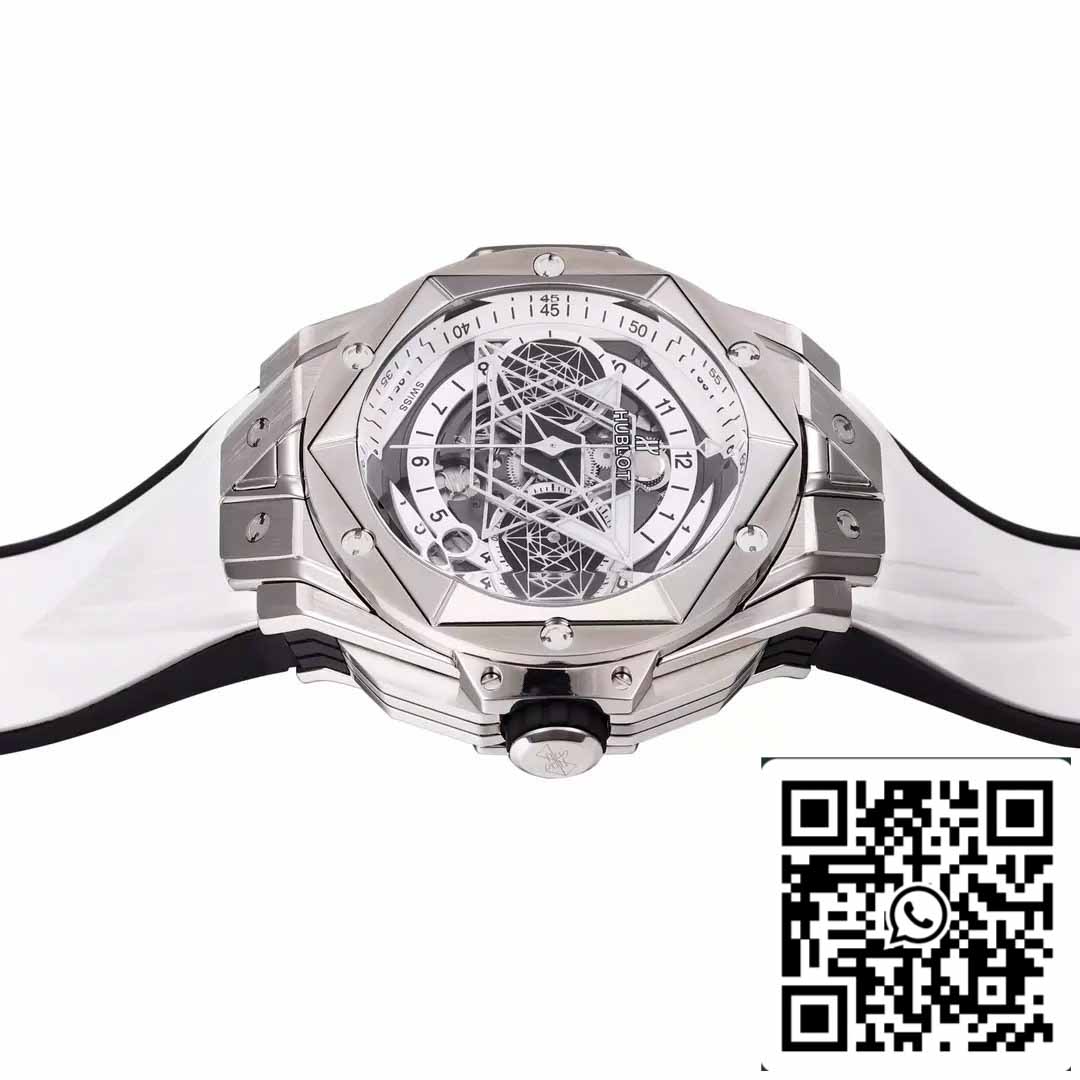 Hublot Big Bang Sang Bleu 418.NX.2001.RX.MXM20 1:1 Meilleure édition BBF Factory Bracelet blanc 