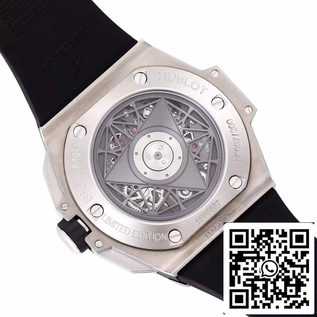 Hublot Big Bang Sang Bleu 418.NX.2001.RX.MXM20 1:1 Meilleure édition BBF Factory Bracelet blanc 