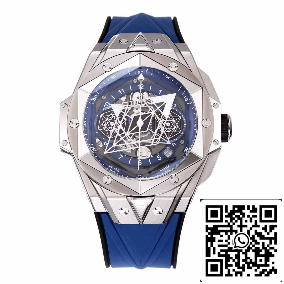 Hublot Big Bang Sang Bleu 418.NX.5107.RX.MXM20 1:1 Meilleure édition BBF Factory Blue Strap 