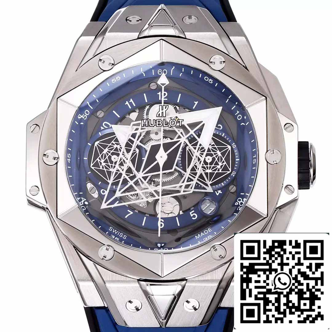 Hublot Big Bang Sang Bleu 418.NX.5107.RX.MXM20 1:1 Meilleure édition BBF Factory Blue Strap 