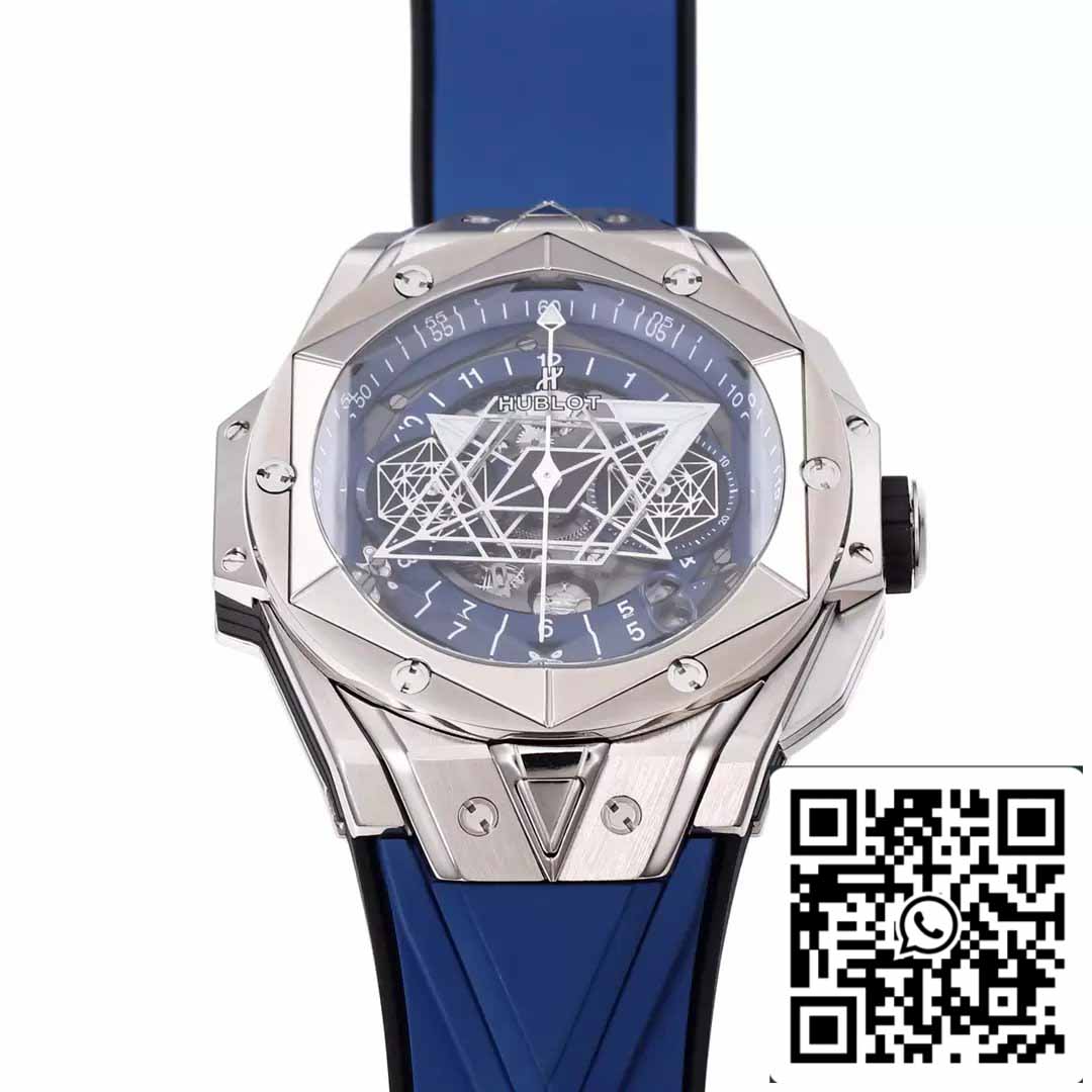 Hublot Big Bang Sang Bleu 418.NX.5107.RX.MXM20 1:1 Meilleure édition BBF Factory Blue Strap 