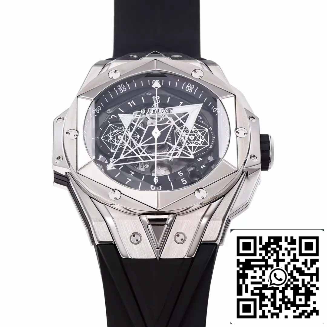 Hublot Big Bang Sang Bleu 418.NX.1107.RX.MXM19 1:1 Mejor Edición BBF Factory Correa Negra 