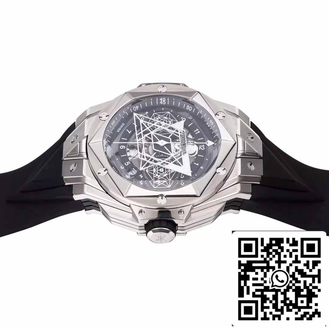 Hublot Big Bang Sang Bleu 418.NX.1107.RX.MXM19 1:1 Mejor Edición BBF Factory Correa Negra 