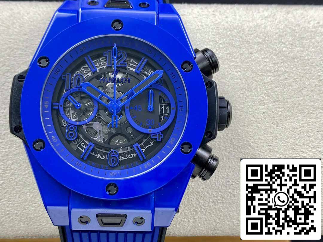 Hublot Big Bang Unico 411.ES.5119.RX 1:1 Meilleure édition BBF Factory Blue Ceramic 