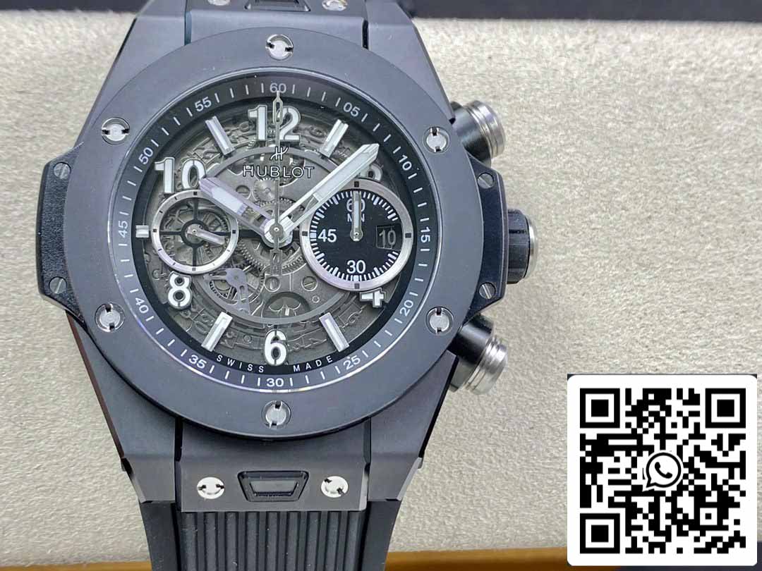 Hublot Big Bang Unico 411.CI.1170.RX 1:1 Meilleure édition BBF Factory Céramique noire 