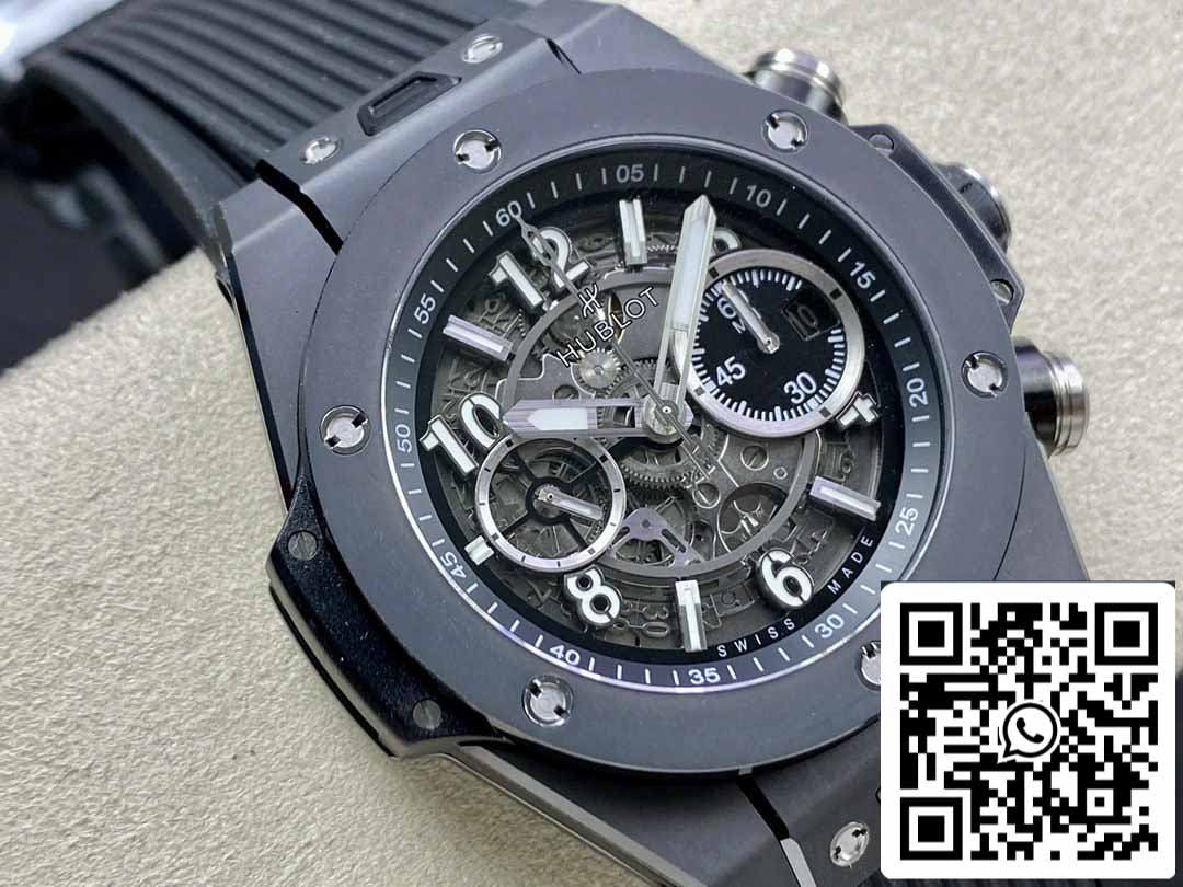 Hublot Big Bang Unico 411.CI.1170.RX 1:1 Meilleure édition BBF Factory Céramique noire 