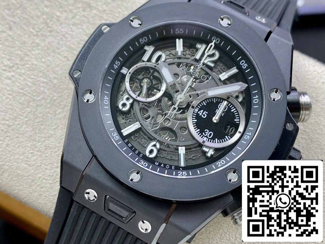 Hublot Big Bang Unico 411.CI.1170.RX 1:1 Meilleure édition BBF Factory Céramique noire 