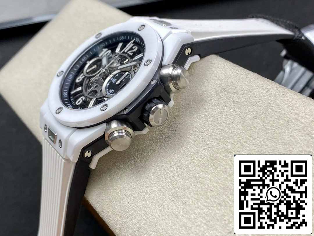 Hublot Big Bang Unico 411.HX.1170.RX 1:1 Meilleure édition BBF Factory Céramique blanche 