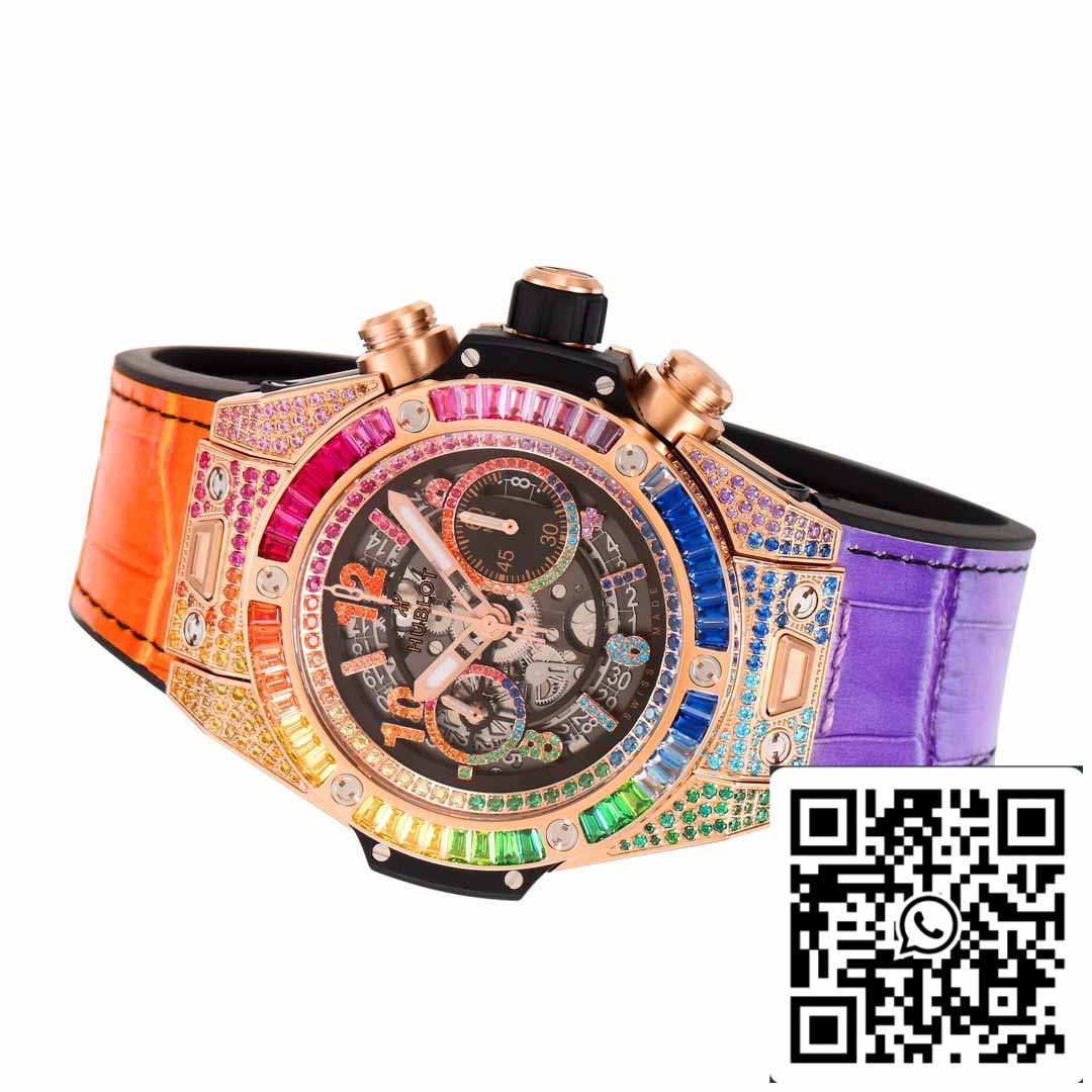 Hublot Big Bang King Gold Rainbow 411.OX.9910.LR.0999 1:1 Meilleure édition BBF Factory 