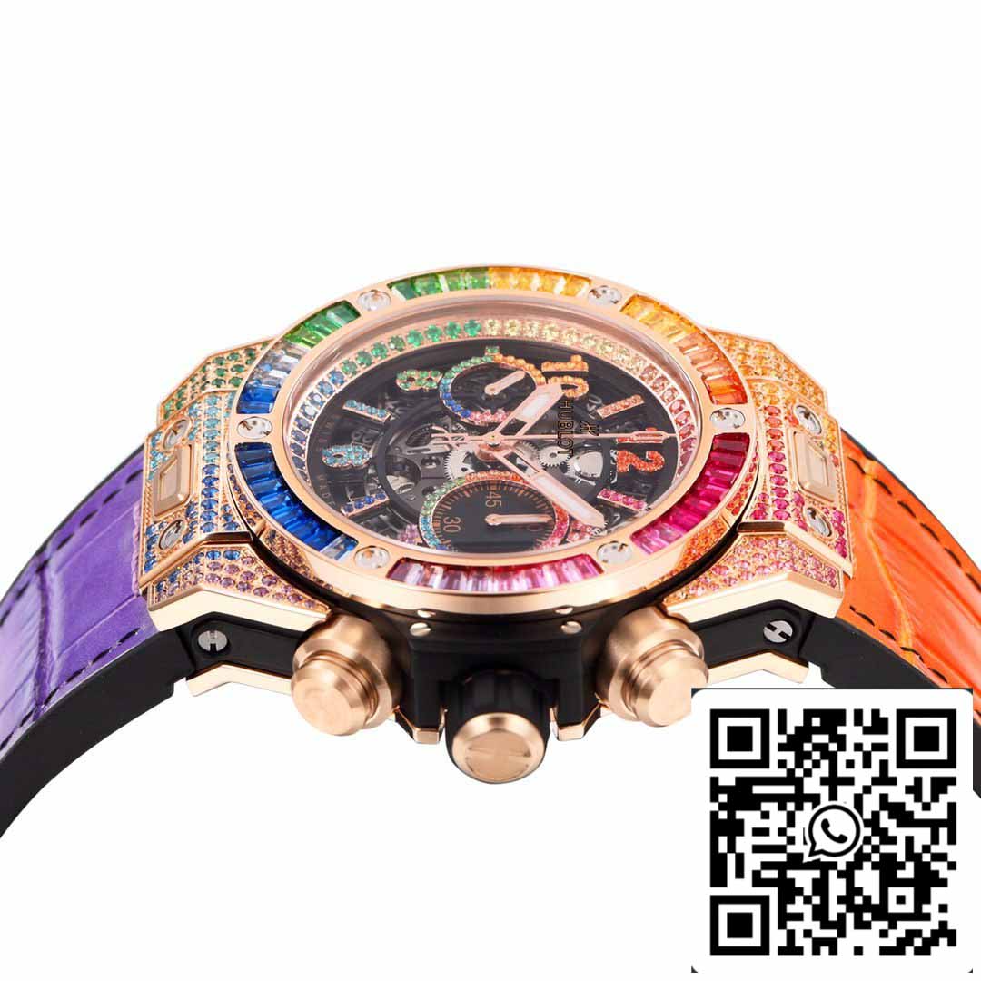 Hublot Big Bang King Gold Rainbow 411.OX.9910.LR.0999 1:1 Meilleure édition BBF Factory 