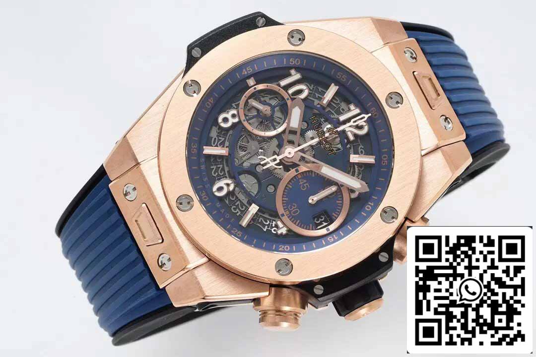 Hublot Big Bang Unico King Gold Blue 421.OX.5170.RX 1:1 Meilleure édition BBF Factory Blue Strap 