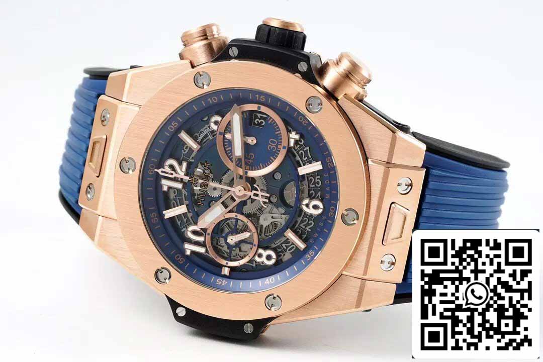 Hublot Big Bang Unico King Gold Blue 421.OX.5170.RX 1:1 Meilleure édition BBF Factory Blue Strap 