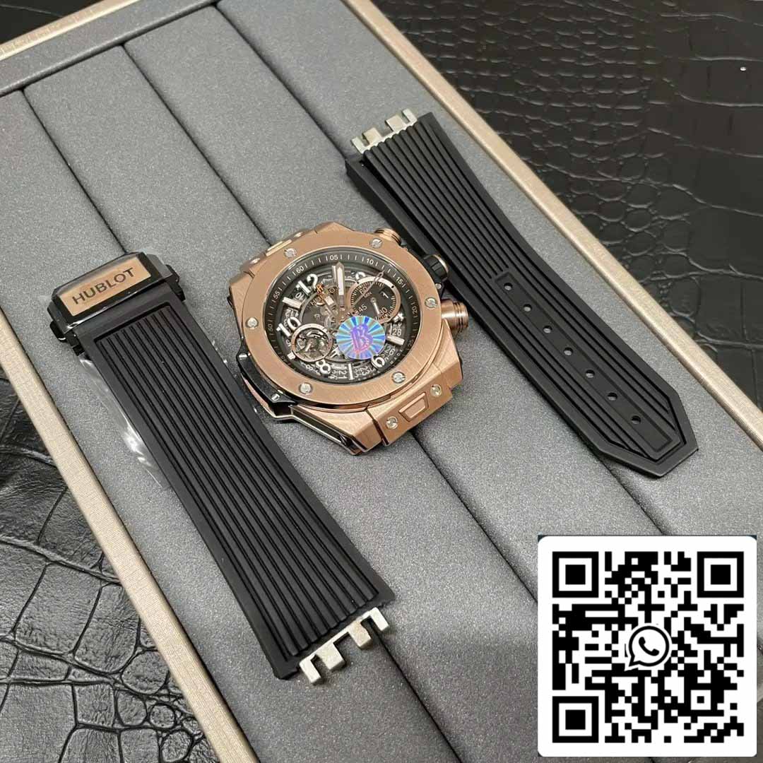 Hublot Big Bang Unico King Gold 421.OX.1170.RX 1:1 Meilleure édition BBF Factory Cadran gris 