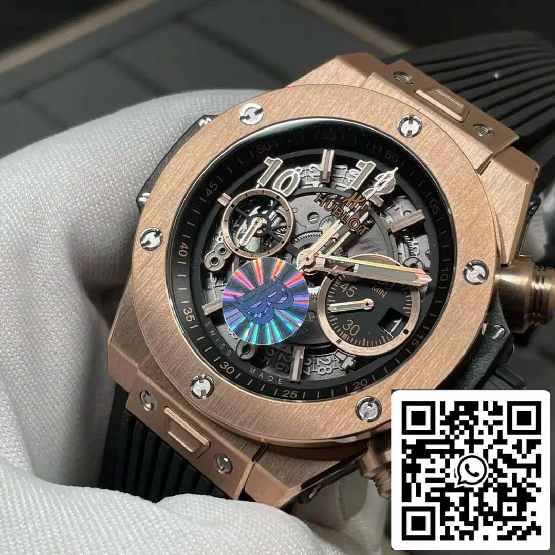 Hublot Big Bang Unico King Gold 421.OX.1170.RX 1:1 Meilleure édition BBF Factory Cadran gris 