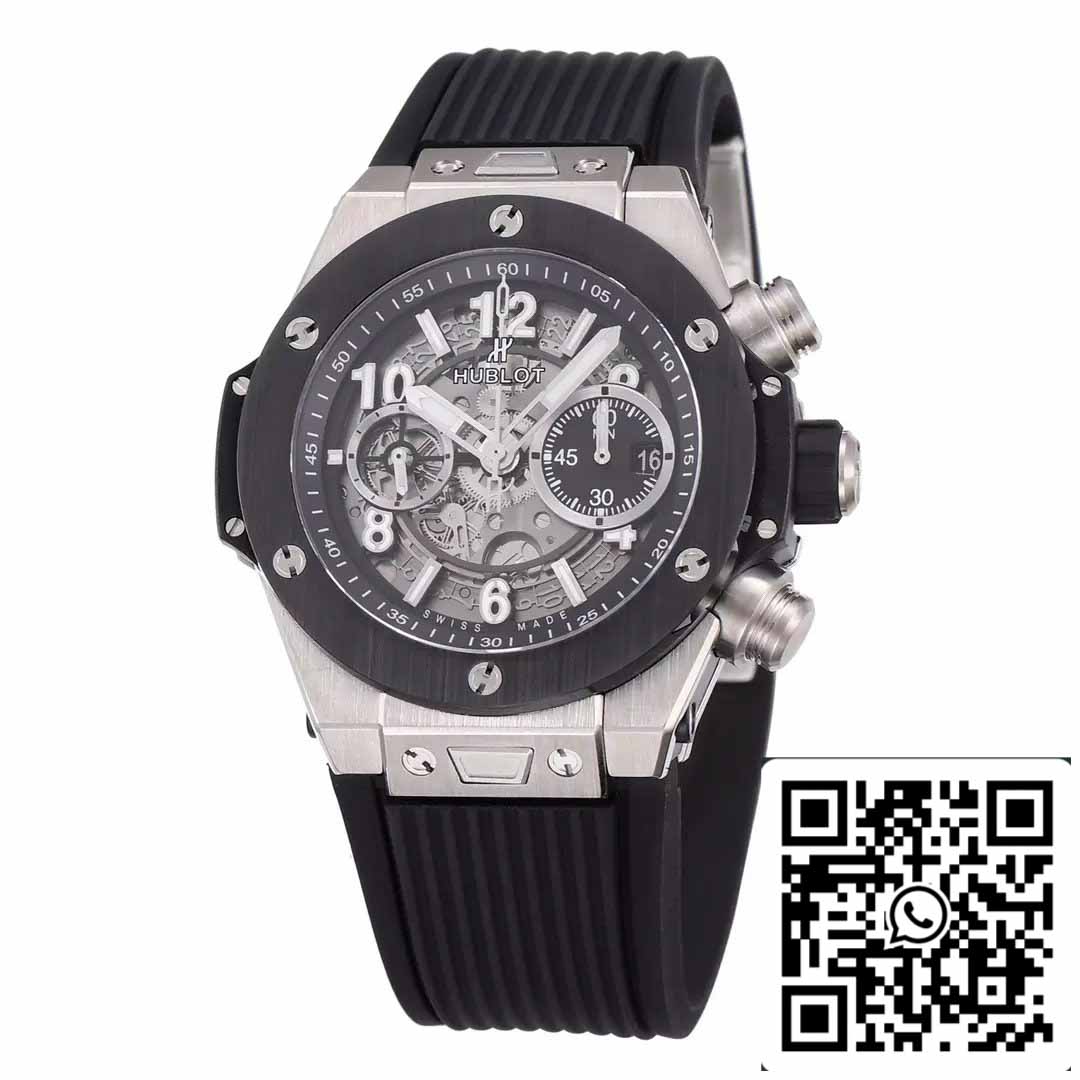 Hublot Big Bang Unico Titanium 421.NM.1170.RX 1:1 Best Edition BBF Factory graues Zifferblatt 