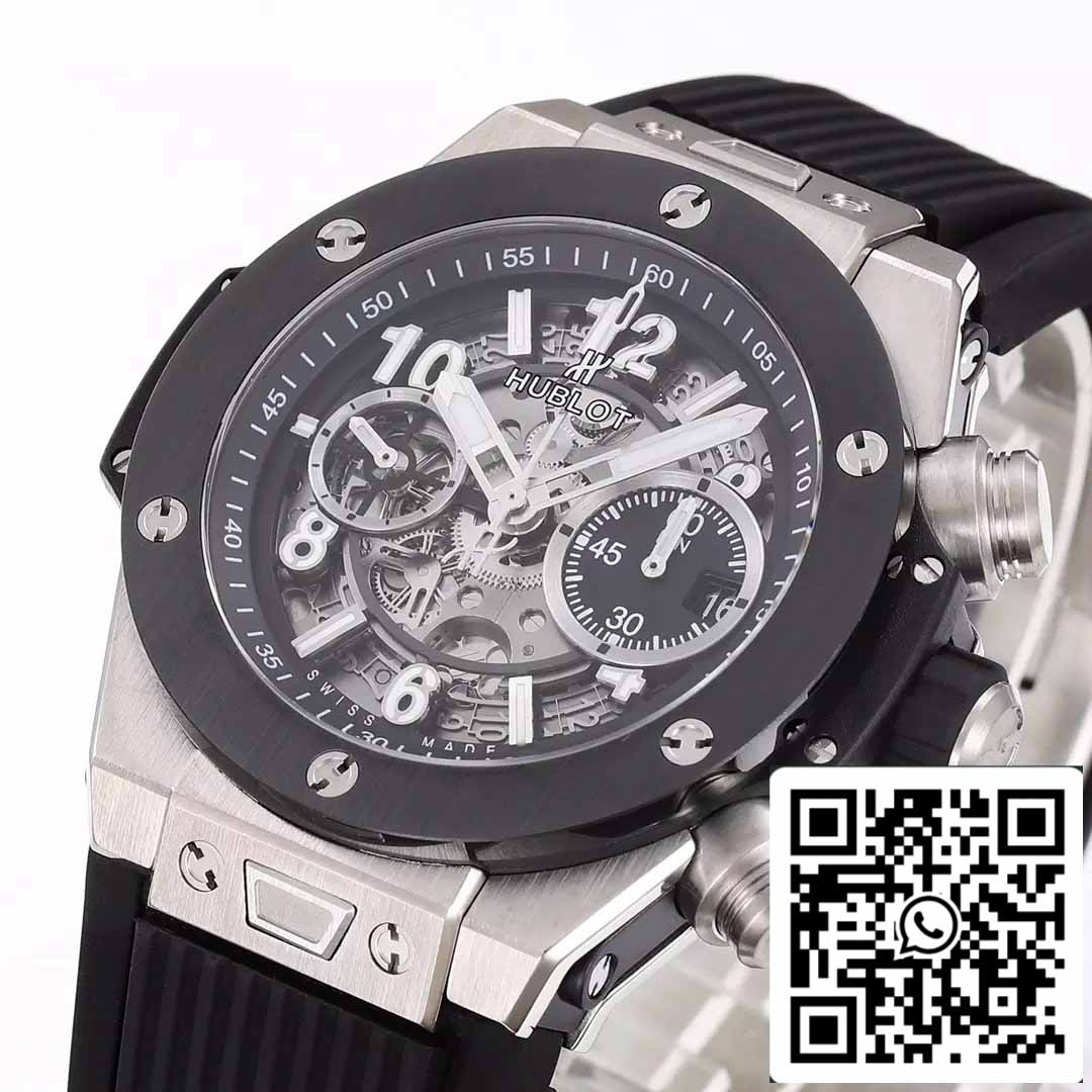 Hublot Big Bang Unico Titanium 421.NM.1170.RX 1:1 Best Edition BBF Factory graues Zifferblatt 