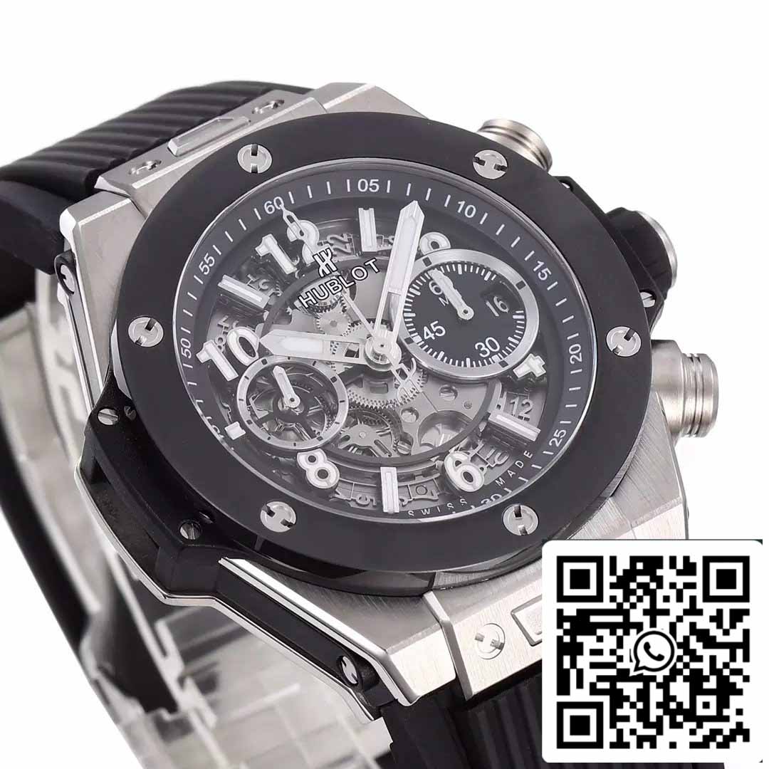 Hublot Big Bang Unico Titanium 421.NM.1170.RX 1:1 Best Edition BBF Factory graues Zifferblatt 