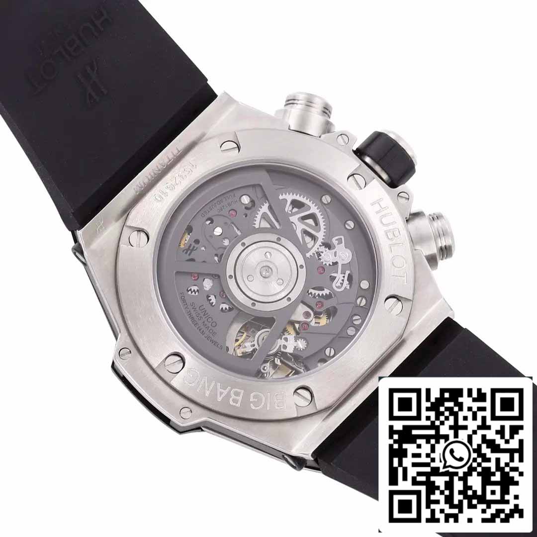 Hublot Big Bang Unico Titanium 421.NM.1170.RX 1:1 Best Edition BBF Factory graues Zifferblatt 