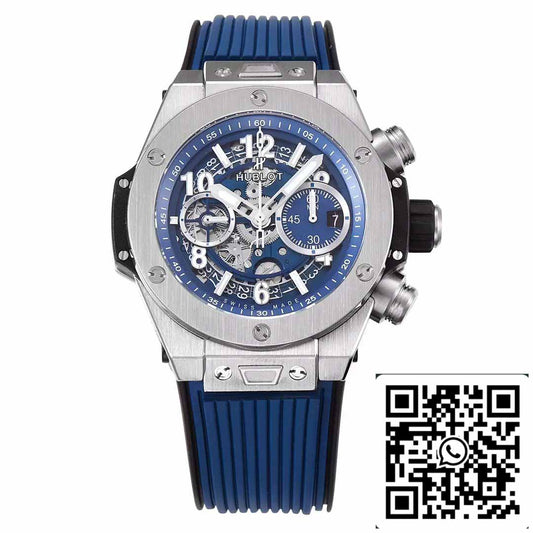 Hublot Big Bang Unico Titanium 421.NX.5170.RX 1:1 Best Edition BBF Factory blaues Zifferblatt 