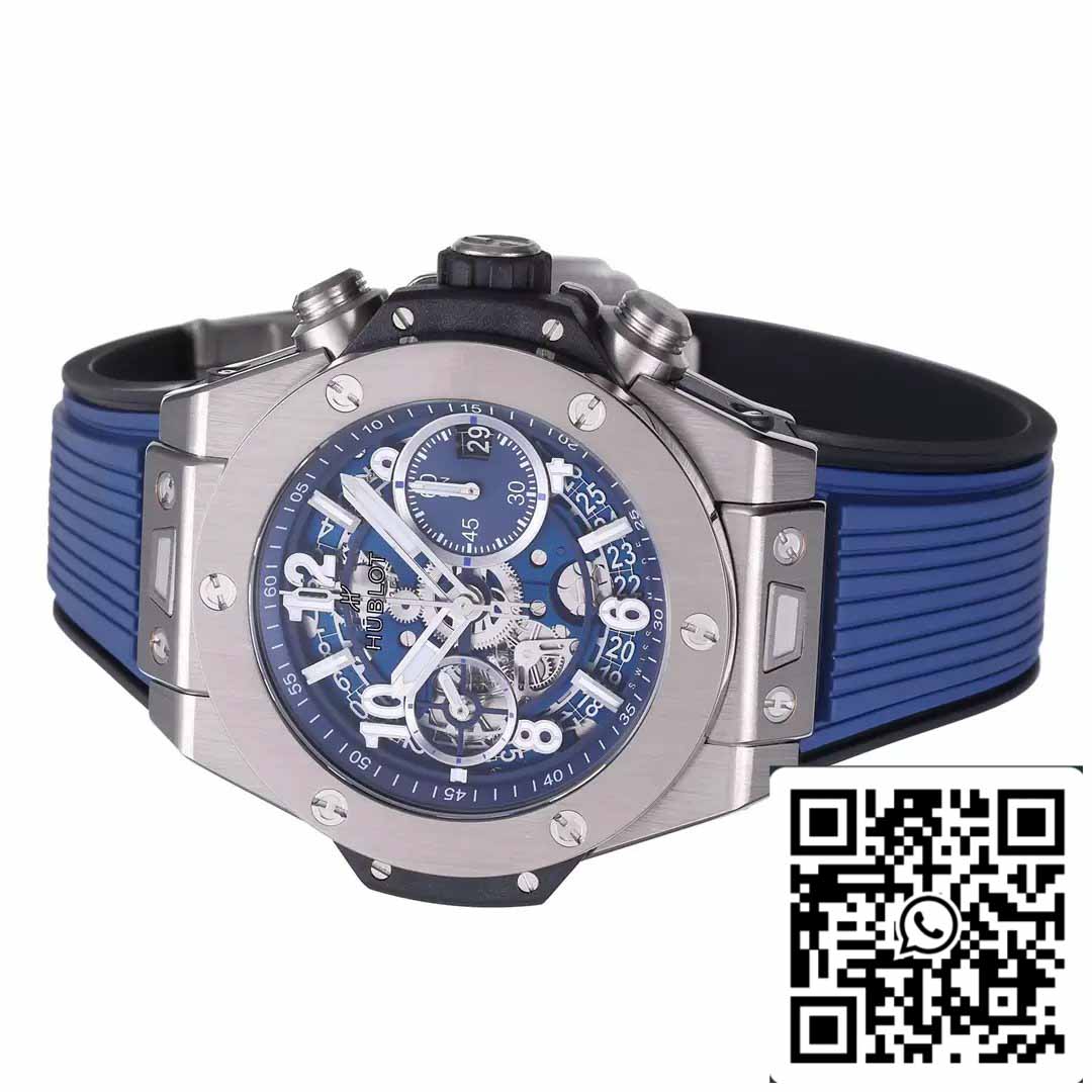 Hublot Big Bang Unico Titanium 441.NX.5171.RX 1:1 Meilleure édition BBF Factory Bracelet bleu 