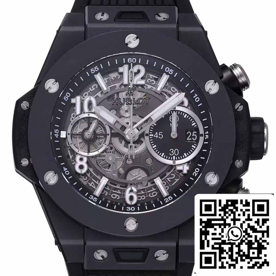 Hublot Big Bang Unico Titanium 441.CI.1171.RX 1:1 Meilleure édition BBF Factory Bracelet noir Lunette en céramique 