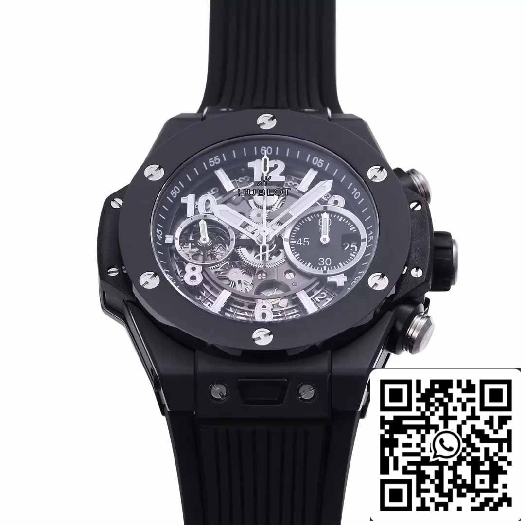 Hublot Big Bang Unico Titanium 441.CI.1171.RX 1:1 Meilleure édition BBF Factory Bracelet noir Lunette en céramique 