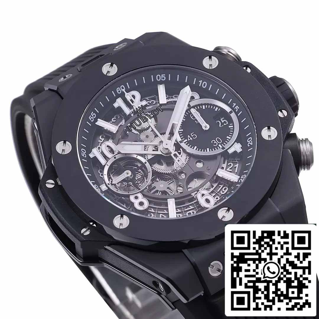 Hublot Big Bang Unico Titanium 441.CI.1171.RX 1:1 Meilleure édition BBF Factory Bracelet noir Lunette en céramique 