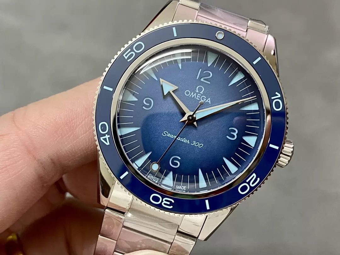 Omega Seamaster 300 234.30.41.21.03.002 1:1 Meilleure édition VS Factory Cadran bleu 41 mm