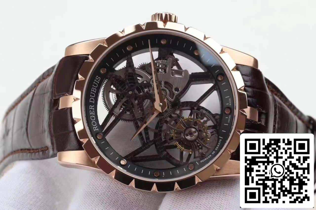 Roger Dubuis Excalibur RDDBEX0392 1:1 Meilleure édition BBR Factory V3 Tourbillon Watch 