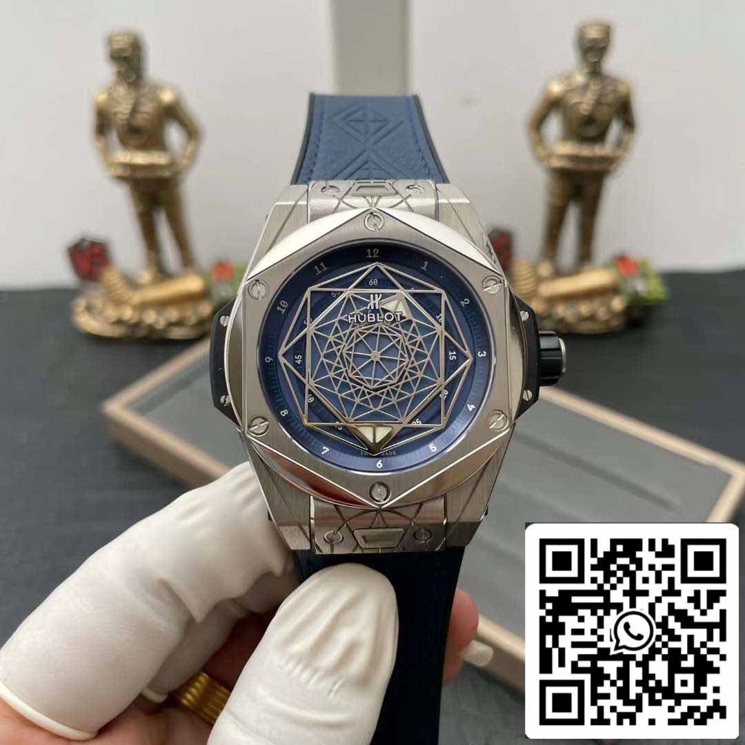 Hublot Big Bang 415.NX.1112.VR.MXM16 1:1 Meilleure édition WWF Cadran bleu 