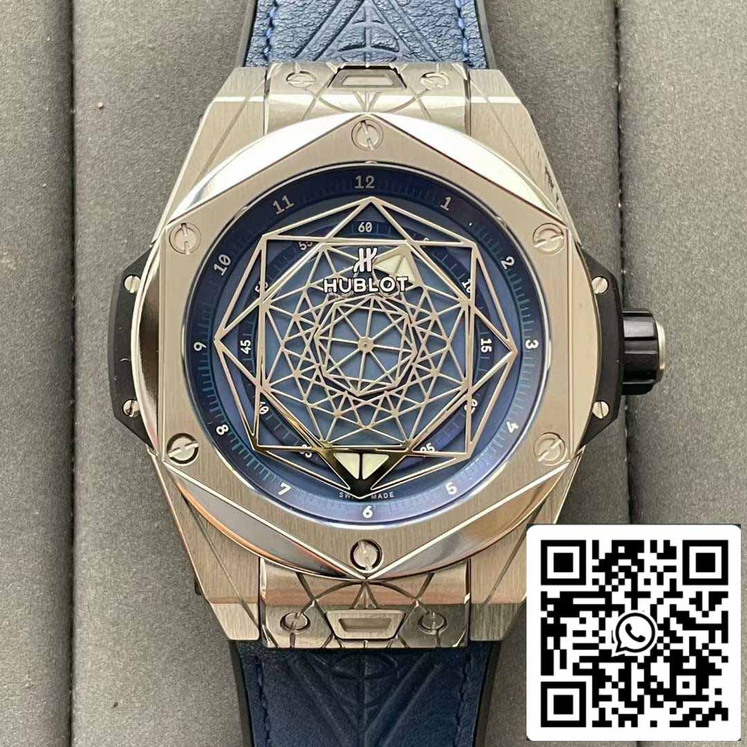 Hublot Big Bang 415.NX.1112.VR.MXM16 1:1 Meilleure édition WWF Cadran bleu 