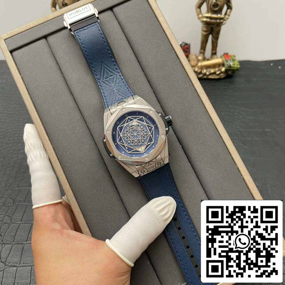 Hublot Big Bang 415.NX.1112.VR.MXM16 1:1 Meilleure édition WWF Cadran bleu 