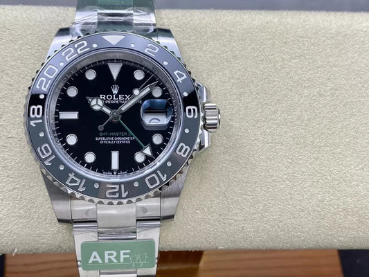 Rolex GMT Master II m126710grnr-0003 1:1 Meilleure édition ARF Factory Le plus récent bracelet Oyster 2024