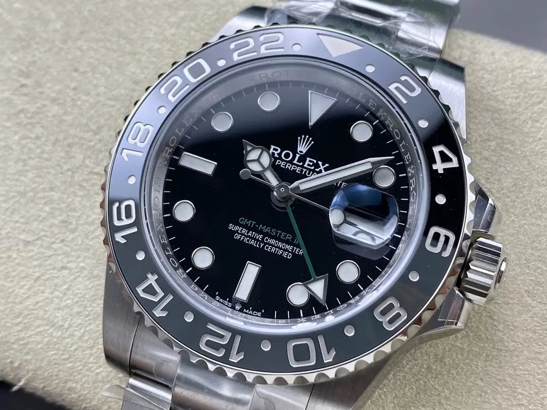 Rolex GMT Master II m126710grnr-0003 1:1 Best Edition ARF Factory Nuovo cinturino Oyster 2024