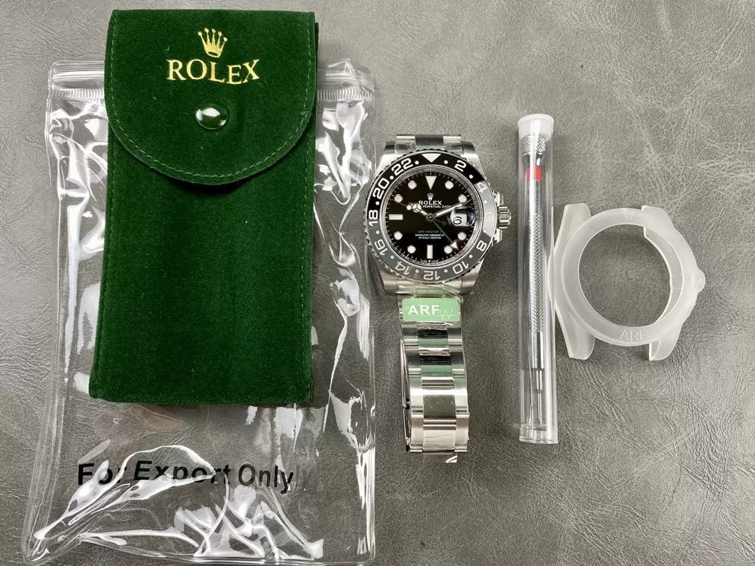 Rolex GMT Master II m126710grnr-0003 1:1 Best Edition ARF Factory Nuovo cinturino Oyster 2024