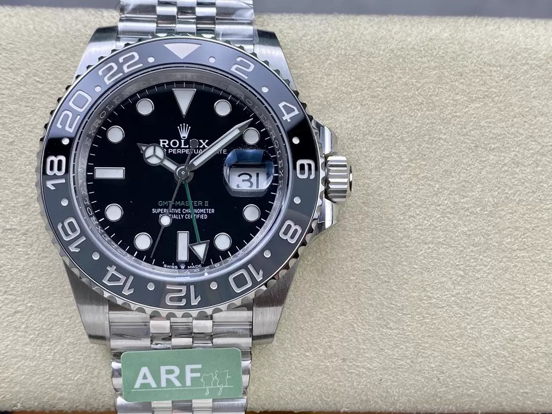 Rolex GMT Master II m126710grnr-0003 1:1 Best Edition ARF Fabrik Neuestes 2024 Jubiläumsarmband