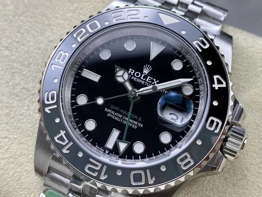 Rolex GMT Master II m126710grnr-0003 1:1 Best Edition ARF Fabrik Neuestes 2024 Jubiläumsarmband