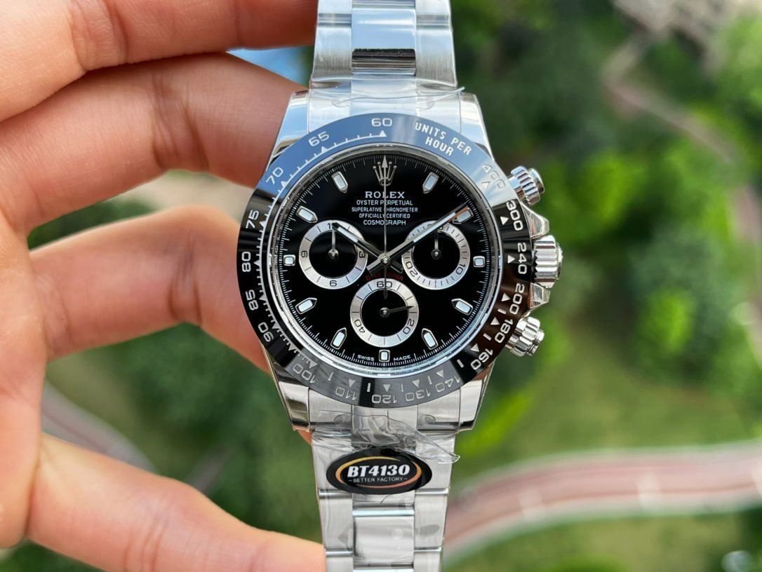 Réplique Rolex Daytona m116500ln-0002 Meilleure édition BT Factory Noir Daytona Panda