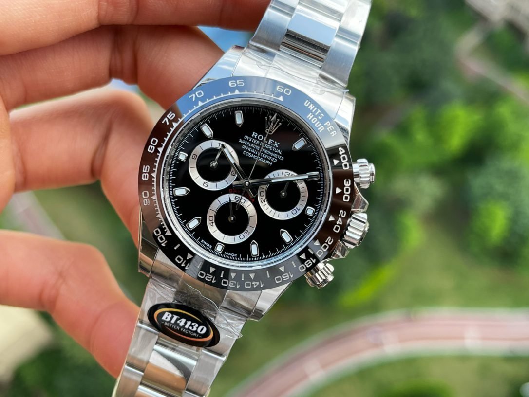 Réplique Rolex Daytona m116500ln-0002 Meilleure édition BT Factory Noir Daytona Panda