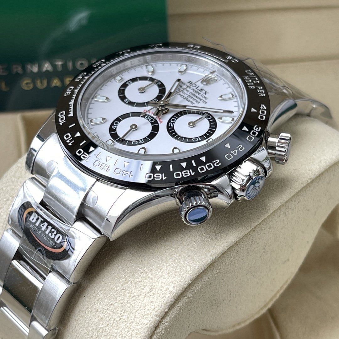 Replica Rolex Daytona m116500ln-0001  Best Edition BT Factory White Daytona Panda