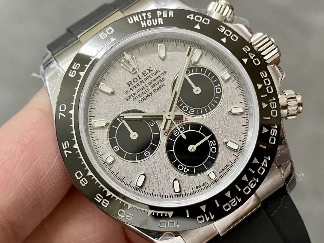 Rolex Cosmograph Daytona m126519 cadran météorite 1:1 meilleure édition mouvement QF Factory 4131