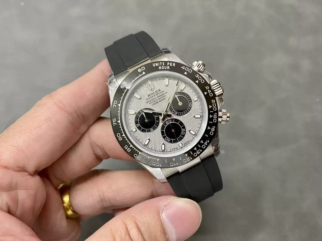 Rolex Cosmograph Daytona m126519 cadran météorite 1:1 meilleure édition mouvement QF Factory 4131