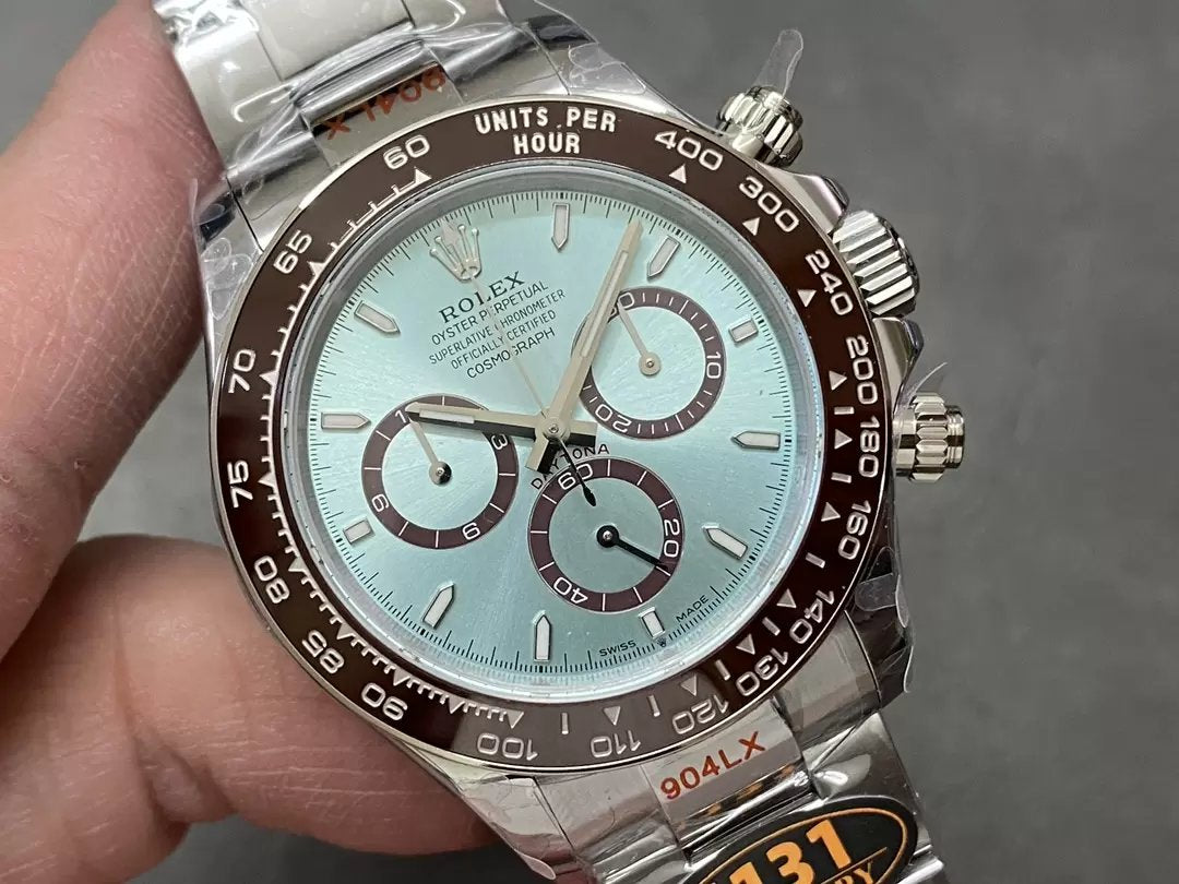 Rolex Cosmograph Daytona m126506-0001 Bleu glacier 1:1 Meilleure édition Mouvement QF Factory 4131