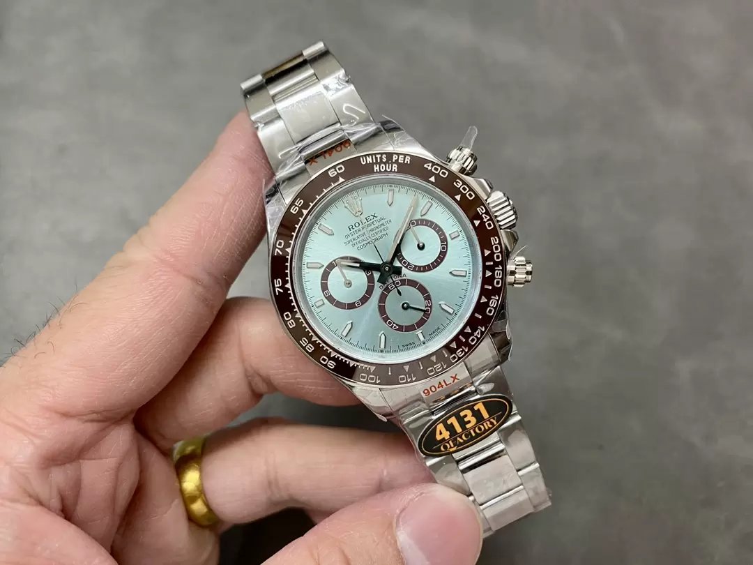 Rolex Cosmograph Daytona m126506-0001 Bleu glacier 1:1 Meilleure édition Mouvement QF Factory 4131